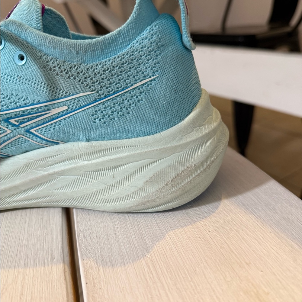 Asics Sky Blue Athletic Sneakers - Picture 11 of 12